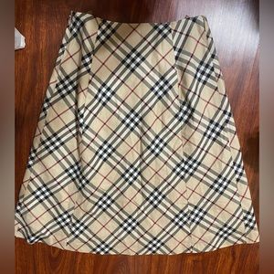 burberry skirt